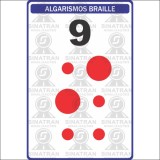 Algarismos Braille 9